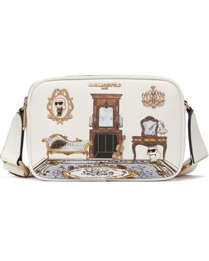 Karl Lagerfeld Paris Maybelle Choupette Crossbody - Metallic
