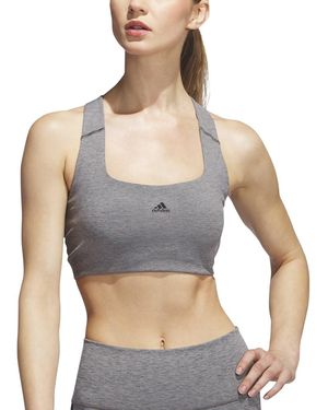 adidas Powerimpact Training Medium-support Bra - Gray