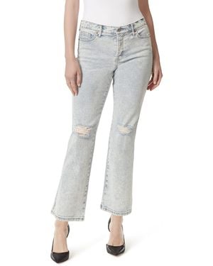 Jessica Simpson Flirt High Rise Straight Boot Jean - Gray