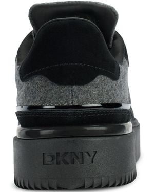 DKNY Bethan Everyday Platform Lace Up Sneaker - Black