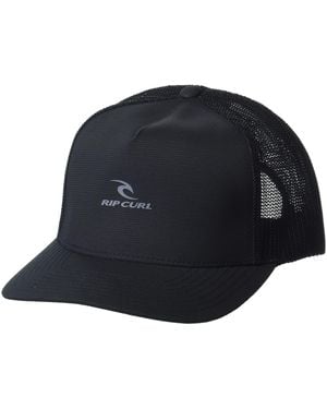 Rip Curl Flexfit Icons Trucker Baseballkappe - Schwarz
