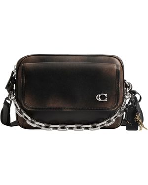 COACH Charter Flap Crossbody 24 - Black