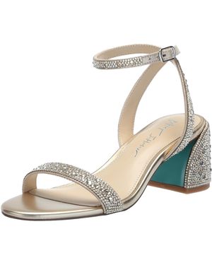 Betsey Johnson By Betsey Johnson Jean (Light) Sandals - Metallic