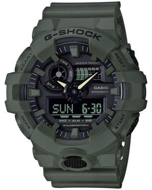 G-Shock Xl Series G-shock Quartz 200m Wr Shock Resistant Resin Color: Matte Olive Green