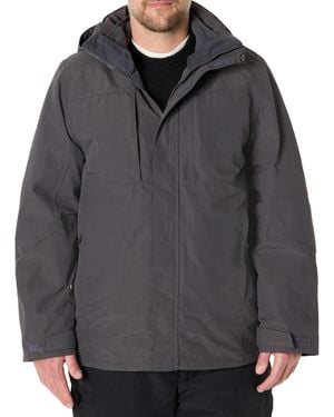 Amazon Essentials Water Resistant 3 In 1 Snow Jacket - Gray
