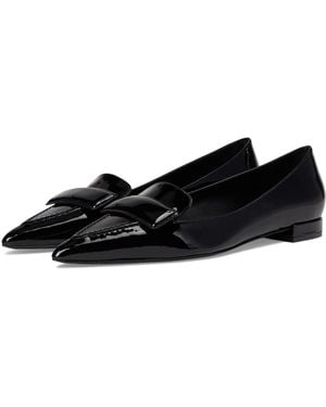 Stuart Weitzman Sovinnie Flat Ballet - Black