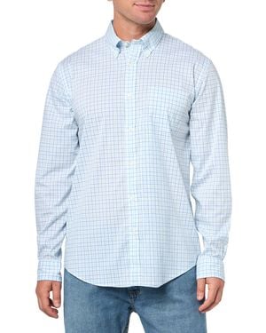 Brooks Brothers Performance Series Stretch Polo Button-down Collar - Blue