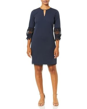 Tahari Ari Dress - Blue