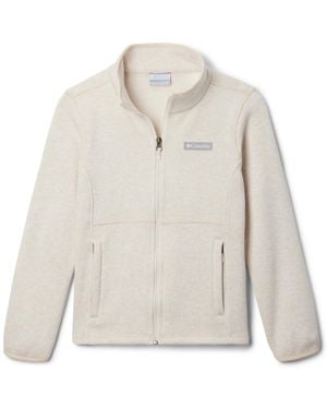 Columbia Youth Sweater Weather Full Zip - White