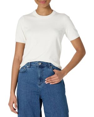 Amazon Essentials Pull à ches Courtes - Bleu
