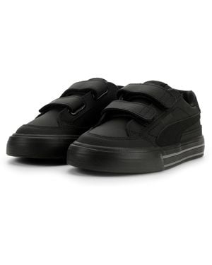 PUMA Court Classic Vulc Hook And Loop Shoes Sneaker - Black