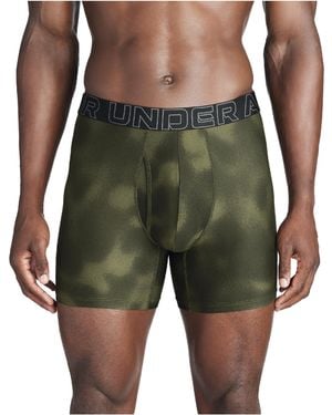 Under Armour Tech 6-inch Boxerjock 2-pack - Green