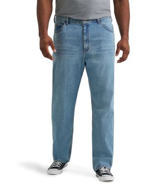 Lee Jeans Big & Tall Legendary Relaxed Straight Jean - Blue