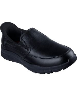 Skechers Work Slip Ins Food Service Shoe - Blue