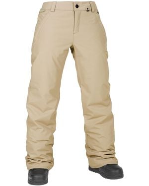Volcom Frochickie Insulated Lined Snow Pant - Natural