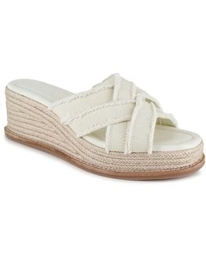 Splendid Fashion Wedge Sandal - White