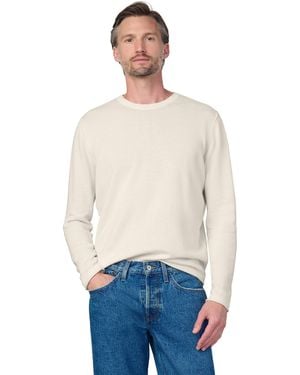 Joe's Jeans Jeans Long Sleeve Crewneck Sweater - White