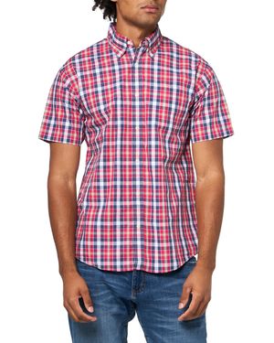 Brooks Brothers Friday Short Sleeve Sport Shirt - Red