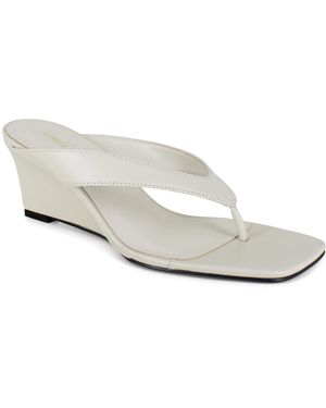 Kenneth Cole Susannah Wedge Sandal - White