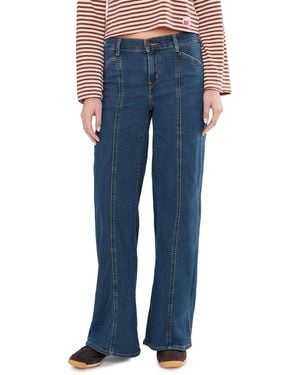Levi's 318 Seamed Wide Leg Jeans, - Blue