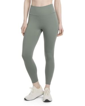 Jockey Active Satin Seam Crop Leggings - Green