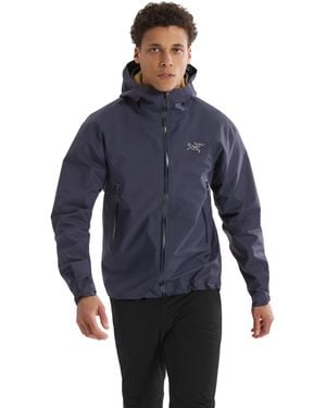 Arc'teryx Beta Jacket | Gore-tex Epe Shell Made For Maximum Versatility | Black Sapphire - Blue