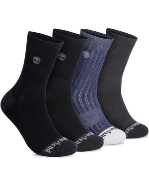 Timberland S Athletic Crew Socks - Blue