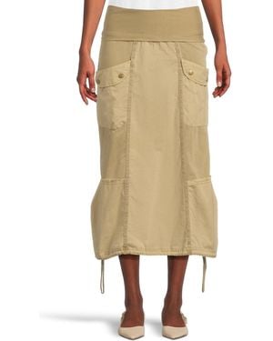 XCVI Marconi Cargo Skirt - Natural