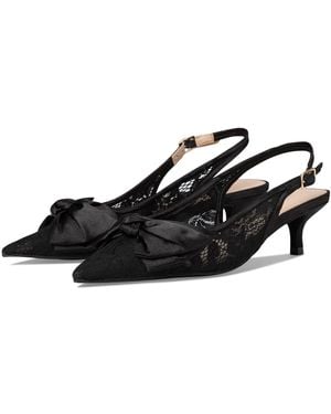 Jack Rogers Debra Slingback Kitten Heel - Black