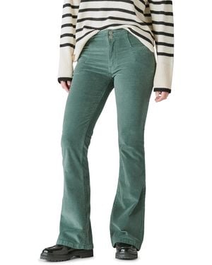 Lucky Brand High-Rise Stevie Flare - Green