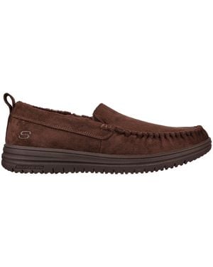 Skechers Usa Murette-ghetti Moccasin - Brown
