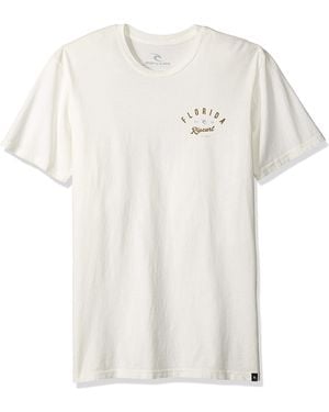 Rip Curl Fl Sailfish Heritage T Shirt - White