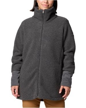 Columbia Blue Point Creek Fleece Full Zip - Gray