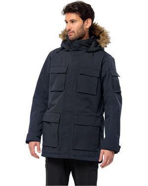 Jack Wolfskin Glacier Canyon Parka - Blue