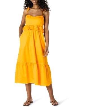 Yellow Amazon Essentials Dresses for Women