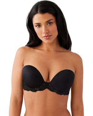 Wacoal Self-assured Push-up Strapless Bra - Black