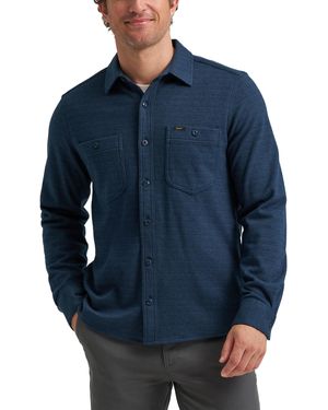 Lee Jeans Legendary Brushed Knit Shirt - Blue