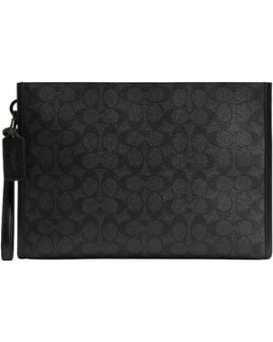 COACH Charter Pouch - Black