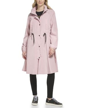 Karl Lagerfeld Paris Women's Belted Utility Jumpsuit Macy's