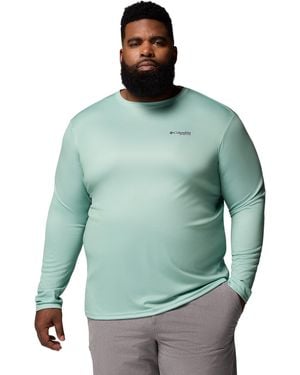 Columbia S Terminal Tackle Pfg Fish Flag Long Sleeve - Green