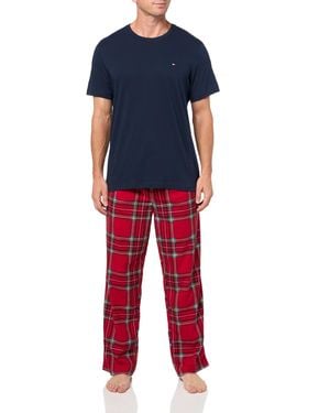 Tommy Hilfiger Cozy Fleece Sleep Set - Blue