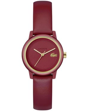 Lacoste .12.12 Swift 3h Quartz Watch - Red