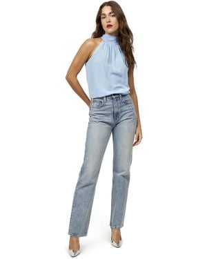 Equipment Saint Solid Blouse - Blue