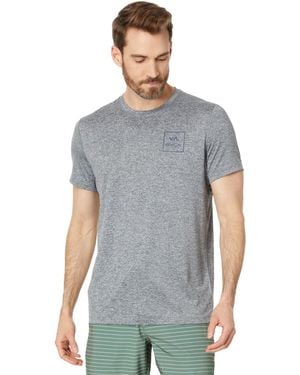 RVCA Short Sleeve Surf Shirt Athletic Heather X-large - Gray
