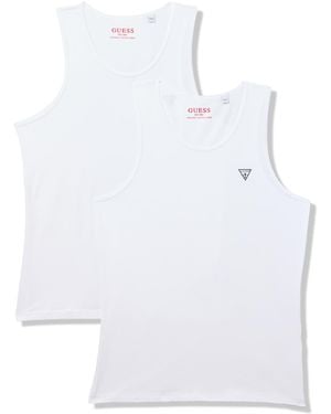 Guess Caleb Hero Tank 2pack - White