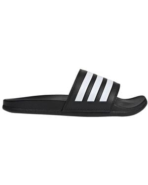 adidas Adult Adilette Comfort Slides Core Black/white/core Black 11