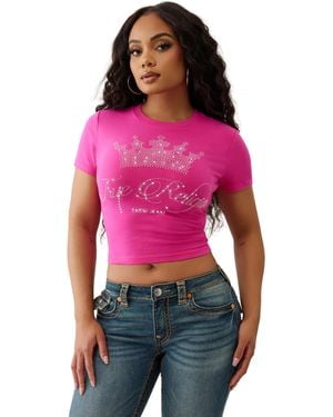 TRUE RELIGION Shirt- Very - Pink