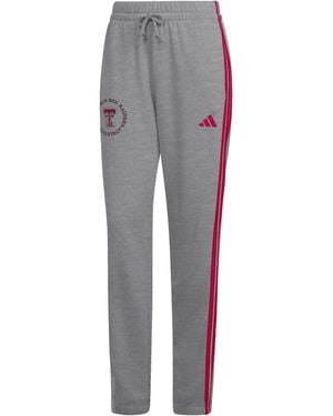 adidas Ncaa 25/26 Essentials 3-stripes French Terry Cuffed Pants - Gray