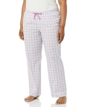 Amazon Essentials Poplin Slaapbroek - Wit