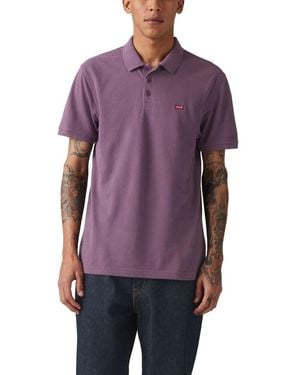 Levi's Housemark Polo, - Purple